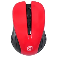 Мышь Oklick 545MW (черный/красный) фото 1